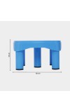 Blue Plastic Bath Stool