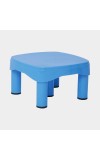Blue Plastic Bath Stool