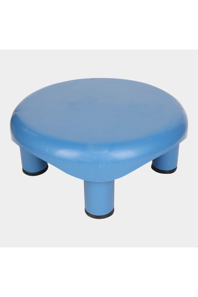 Blue Plastic Bath Stool