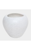White Plastic Planter
