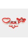 Steel Cookie Cutter Set of 3 Steel Cookie Cutter Set of 3