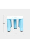 Blue Plastic Bath Stool