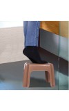 Brown Plastic Bath Stool