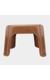 Brown Plastic Bath Stool