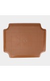Brown Plastic Bath Stool