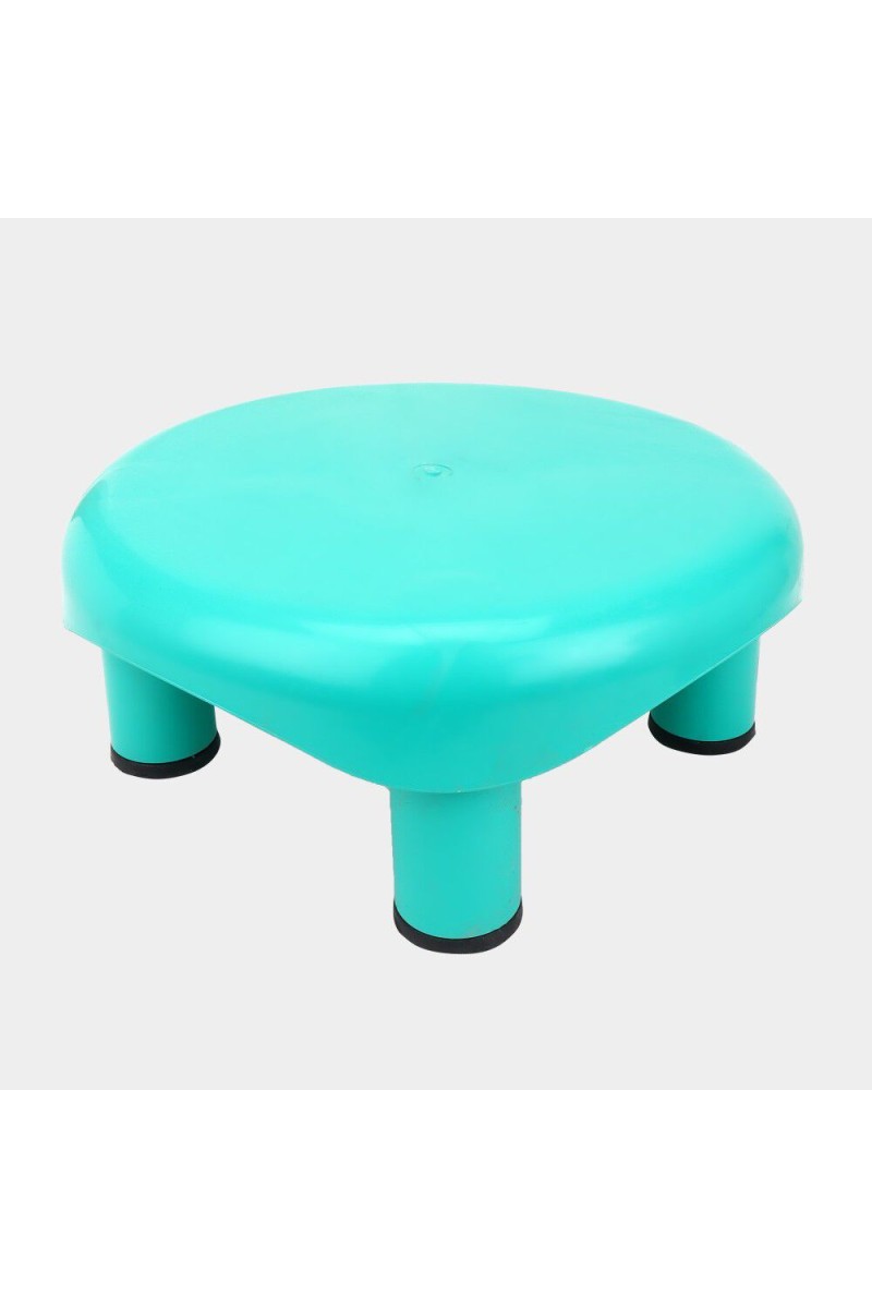 Green Plastic Bath Stool