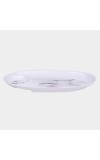 Home Finery                         Melamine Snack Plate