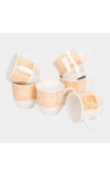 Home Finery                         120ml White Stoneware Cup Set of 6