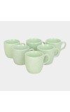 Home Finery                         120 ml Stoneware Cup, Set of 6