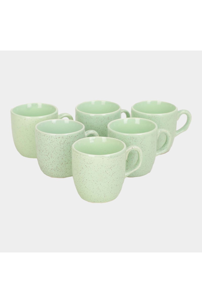 Home Finery                         120 ml Stoneware Cup, Set of 6