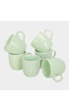 Home Finery                         120 ml Stoneware Cup, Set of 6