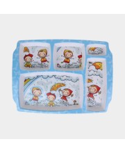 Home Finery                         Melamine Baby Plate