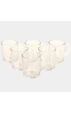 Yera                         200 ml Glass Mug Set of 6