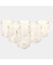 Yera 200 ml Glass Mug Set of 6 Yera 200 ml Glass Mug Set of 6