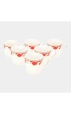 Home Finery                         150 ml Bone China Cup, Set of 6