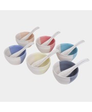 Home Finery 250 ml Stoneware Soup Set of 6 Home Finery 250 ml Stoneware Soup Set of 6