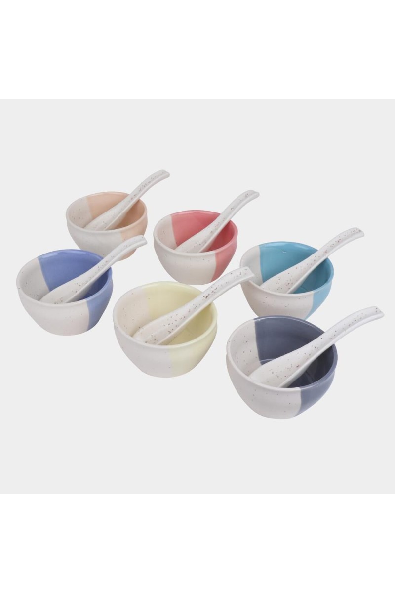 Home Finery                         250 ml Stoneware Soup Set of 6