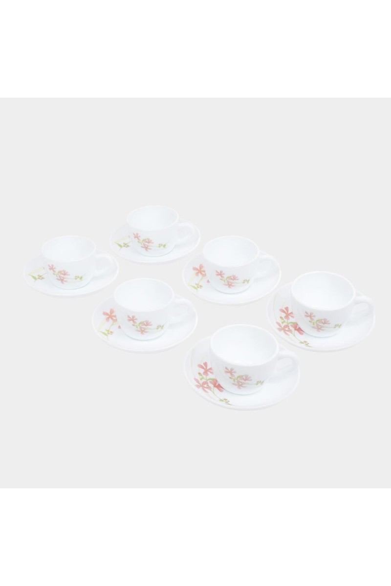 Home Finery                         145 ml Opalware Cup &amp; Saucer Set