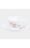 Home Finery                         145 ml Opalware Cup &amp; Saucer Set