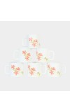 Home Finery                         190 ml Opalware Mug Set of 6