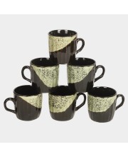 Home Finery                         120 ml Stoneware Cup, Set of 6
