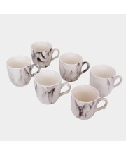 Home Finery                         120 ml Stoneware Cup, Set of 6