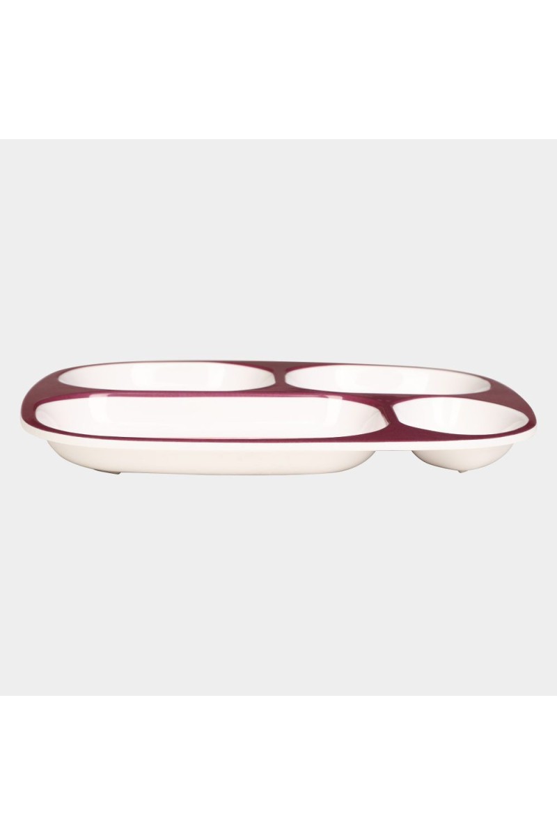 Home Finery                         Melamine Princess Lunch Plate