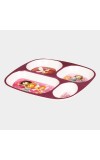Home Finery                         Melamine Princess Lunch Plate
