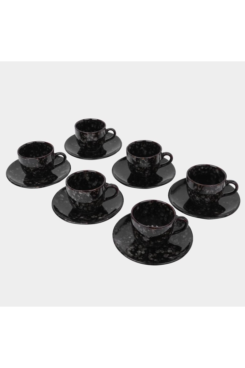 Home Finery                         160 ml Stoneware Cup &amp; Saucer Set