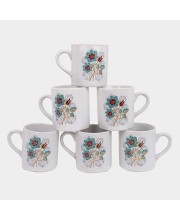 Home Finery                         140ml Stoneware Cup Set of 6