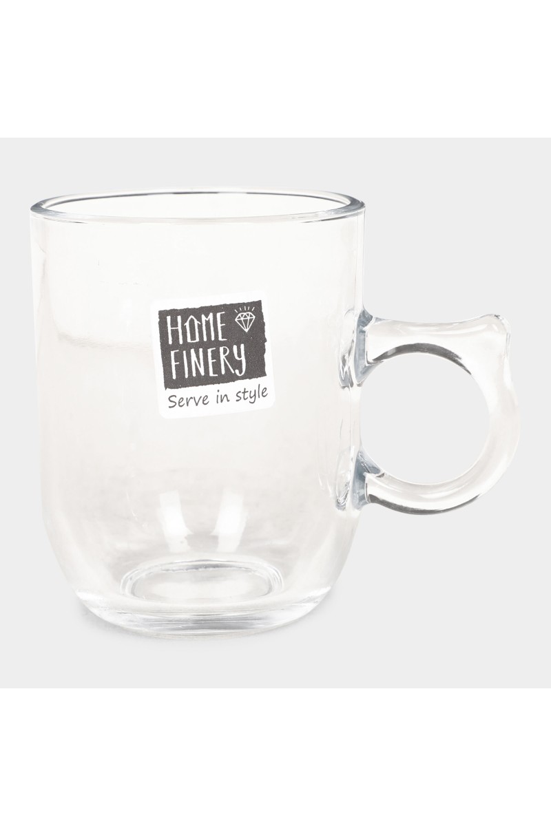 Home Finery                         250 ml Glass Coffee Mug