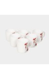 Borosil                         180 ml Opalware Mug Set of 6