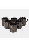 Home Finery 120ml Stoneware Cup Set of 6 Home Finery 120ml Stoneware Cup Set of 6