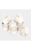 Home Finery                         120 ml Stoneware Cup, Set of 6