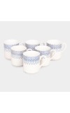 Home Finery 120ml Stoneware Cup Set of 6 Home Finery 120ml Stoneware Cup Set of 6