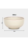 Home Finery                         600 ml Melamine Bowl