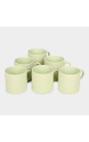 Home Finery 120ml Stoneware Cup Set of 6 Home Finery 120ml Stoneware Cup Set of 6