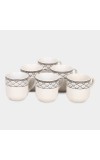 Home Finery 120ml Stoneware Cup Set of 6 Home Finery 120ml Stoneware Cup Set of 6