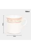 Home Finery 150 ml Stoneware Mug Set of 6 Home Finery 150 ml Stoneware Mug Set of 6