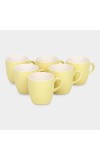 Home Finery 160 ml Stoneware Mug Set of 6 Home Finery 160 ml Stoneware Mug Set of 6