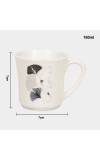 Home Finery                         160 ml Bone China Mug Set of 6
