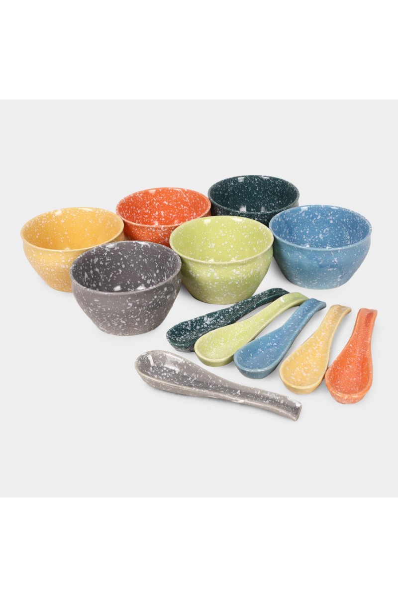 Home Finery                         320 ml Stoneware Soup Set