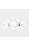 Cello 180 ml Opalware Mug Set Set of 6 Cello 180 ml Opalware Mug Set Set of 6