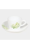 Cello                         120 ml Opalware Cup &amp; Saucer Set