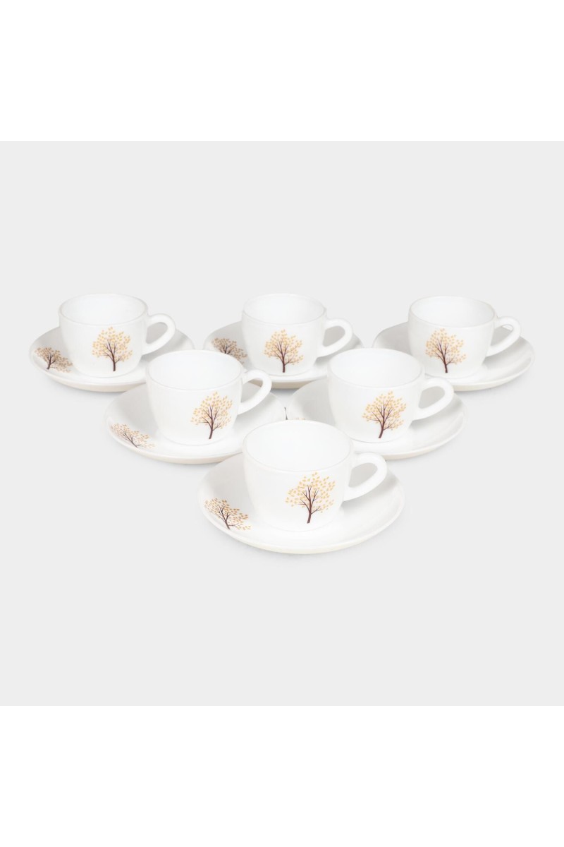 Cello                         130 ml Opalware Cup &amp; Saucer Set