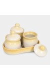 Home Finery 350 ml Opalware Pickle Set Home Finery 350 ml Opalware Pickle Set