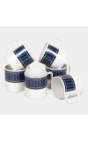 Home Finery 160 ml Bone China Mug Set of 6 Home Finery 160 ml Bone China Mug Set of 6
