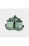 Home Finery 250 ml Opalware Pickle Set Home Finery 250 ml Opalware Pickle Set