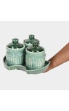 Home Finery 250 ml Opalware Pickle Set Home Finery 250 ml Opalware Pickle Set