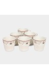 Home Finery 170 ml Stoneware Mug Set of 6 Home Finery 170 ml Stoneware Mug Set of 6